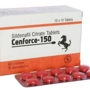 Cenforce 150 mg – Caja de 100 comprimidos de sildenafil